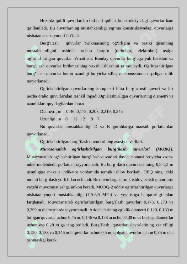 Quduqlarni tugallashda texnika xavfsizligi qoidalari 6
