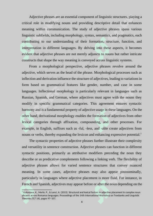 ADJECTIVE PHRASE AND ITS TYPES 6