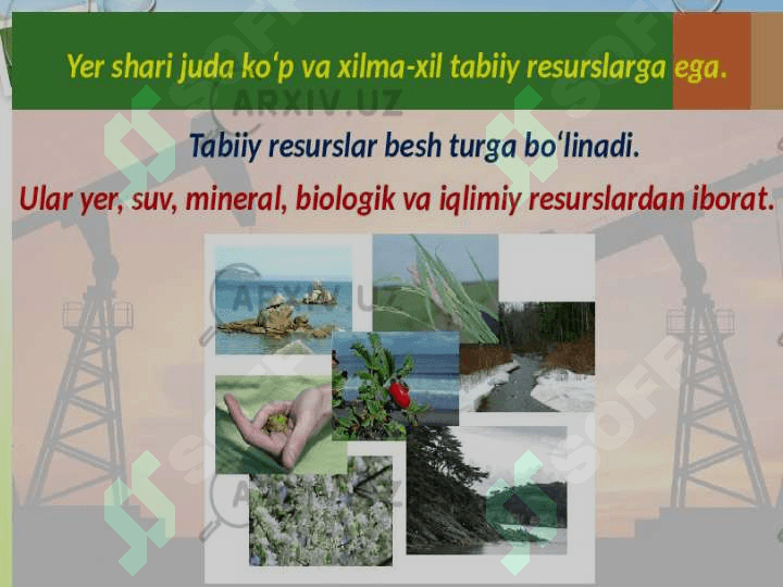 YASHIL IQTISODIYOTGA О‘TISHNING ZARURIYATI, TAMOYILLARI VA DASTAKLARI 7