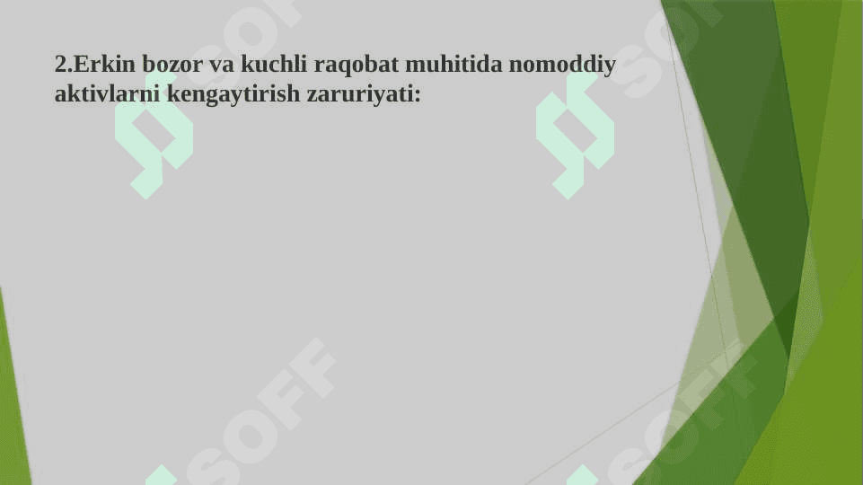 Nomoddiy aktivlarga safarbar etiladigan investitsiyalarni moliyalashtirish 5