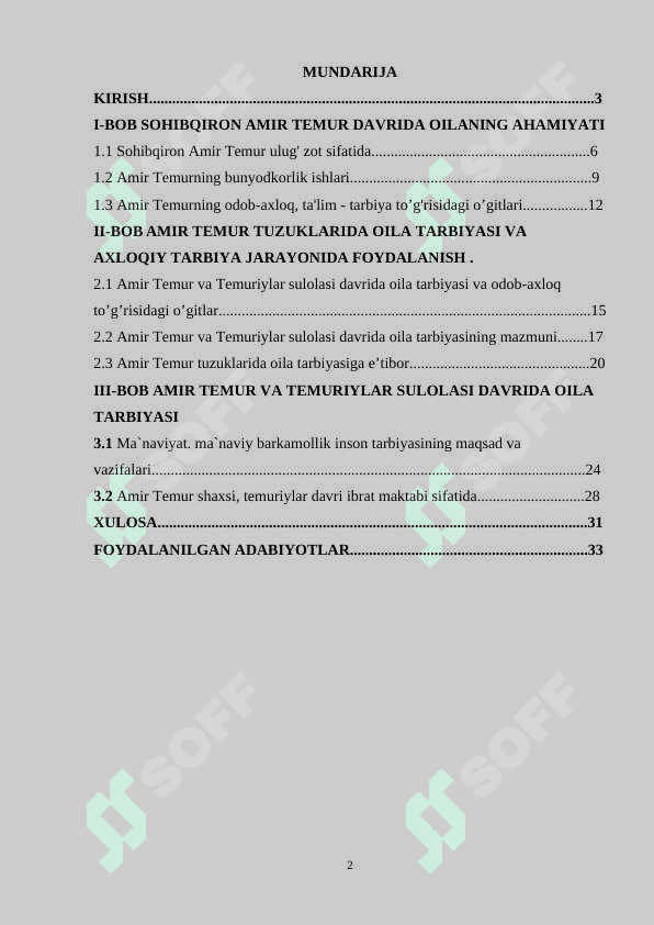 AMIR TEMUR VA TEMURIYLAR SULOLASI DAVRIDA OILA TARBIYASI 2