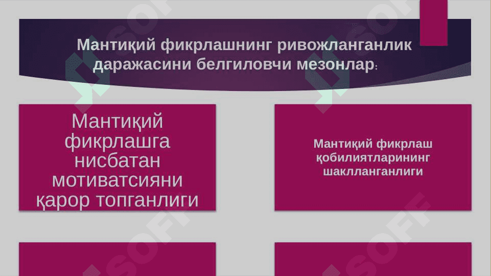 Мантиқий фикрлаш ва мазмунли ифодалашнинг юрист фаолиятидаги роли 6