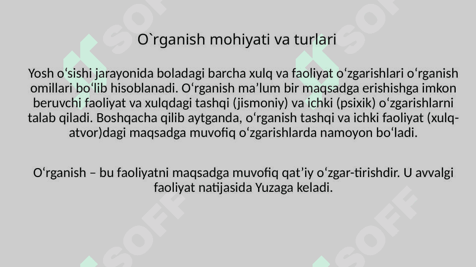 Ta’lim psixologiyasi. Tarbiya psixologiyasi 4