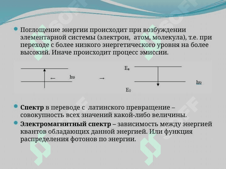 Введение в спектральный анализПрирода и свойства электромагнитного излучения 4