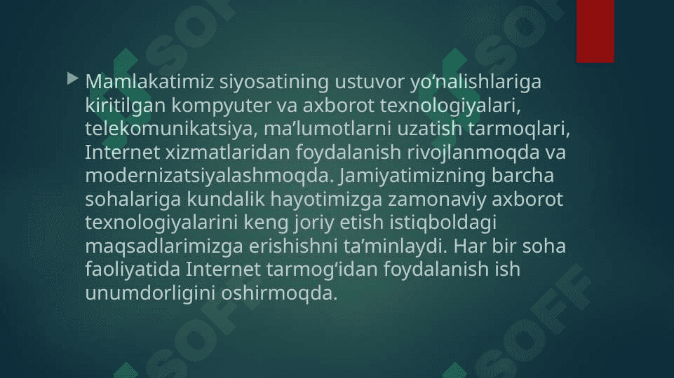 Tarmoqda  axborot  xavfsizligi  muammolari  va ularning yechimlari 2