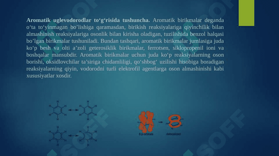Aromatik uglevodorodlar 2