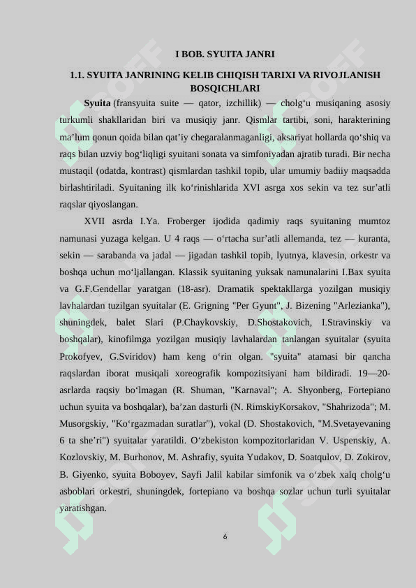 SHARL KAMIL SEN-SANSNING “HAYVONLAR KARNAVALI” SYUITASI 6