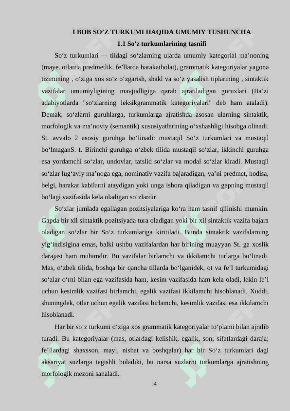 3-SINFDA FE'L SO'Z TURKUMINI O'RGANISHDA INTERFAOL METODLARDAN FOYDALANISH 4