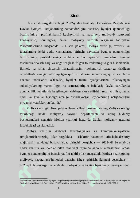 KORXONA MAHSULOTI TARKIBINI CHEGARALOVCHI OMILLAR ASOSIDA ANIQLASH 2