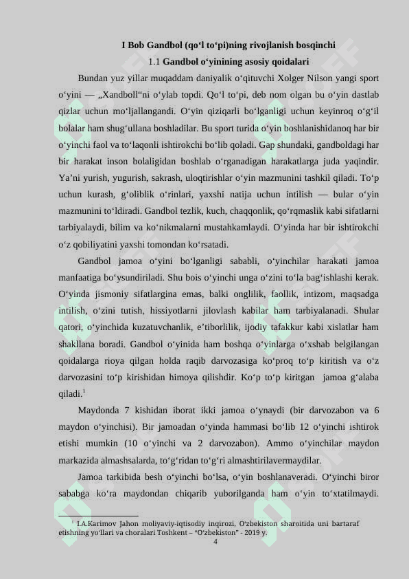Gandbolchilarning o‘quv mashg‘uloti yig‘inlarini o‘tkazish tartibi va qoidalari 4