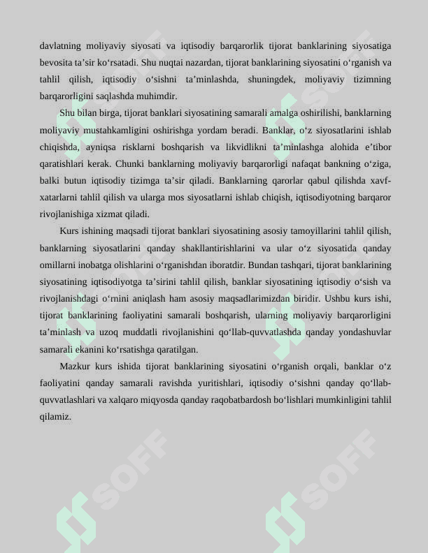 Tijorat banklari siyosati 5