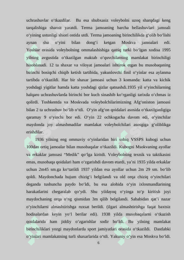 12-13 yoshli voleybolchilar sakrovchanlikjlarini maxsus mashqlar va harakatli o'yinlarda qo'llash 6