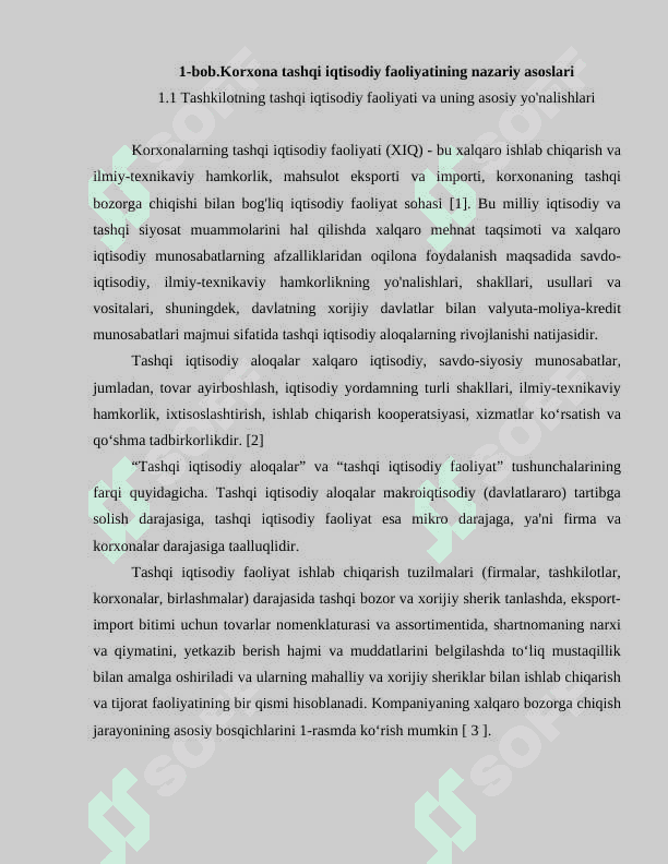 TASHKILOT VA KOMPANIYALARING TASHQI IQTISODIY FAOLIYATINI STRATEGIK REJALASHTIRISH 4