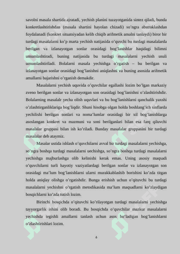 2-sinf matematika darslarida she`riy masala va topishmoqlardan foydalanish 6