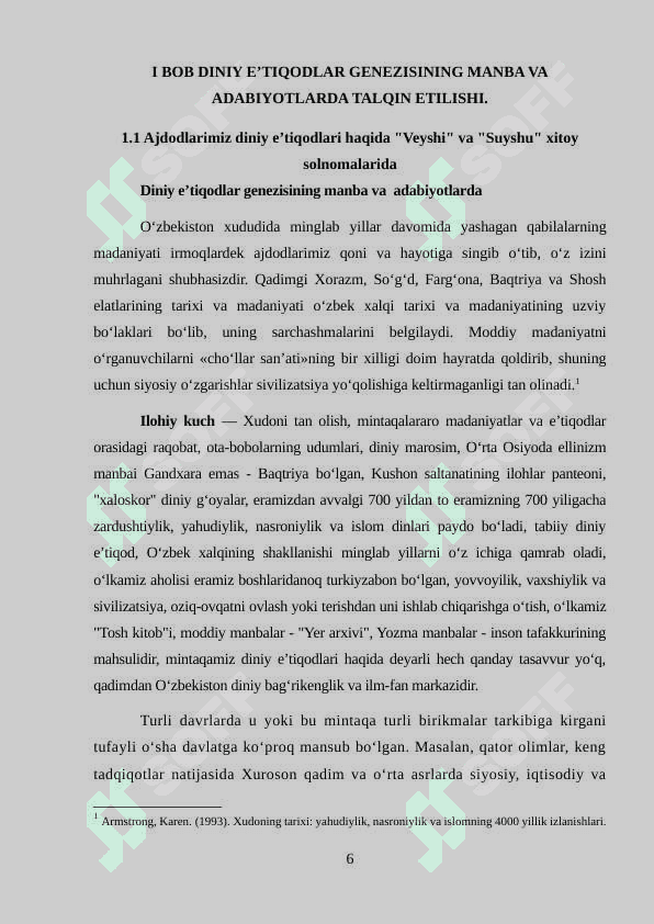 Diniy qarash, e’tiqod va marosimlarining yuzaga kelishi 6