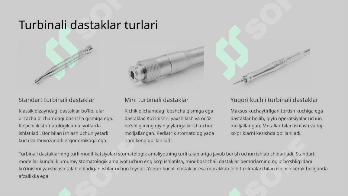 Zamonaviy stomatologik dastaklar. 7