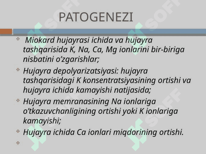 BOLALARDA ARITMIYALAR . EKG HAQIDA TUSHUNCHA . YURAK AVTOMATIZM FUNKSIYALARINI BUZILISHI 8