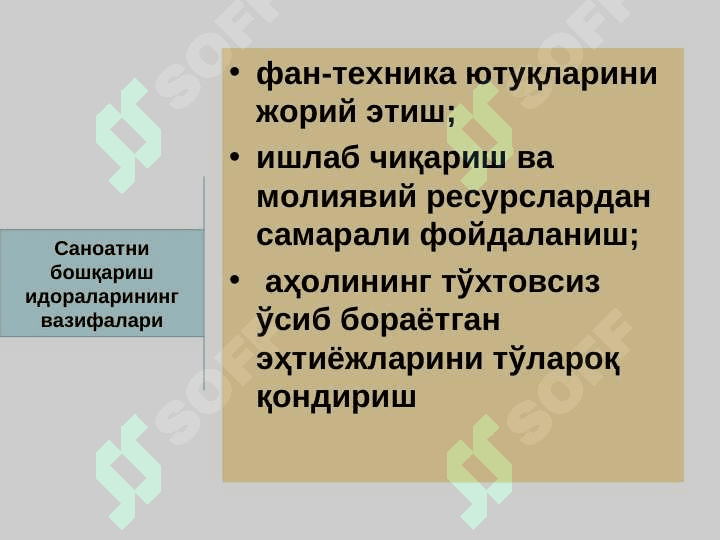 Саноатда замонавий бошқарув тизими pptx 6