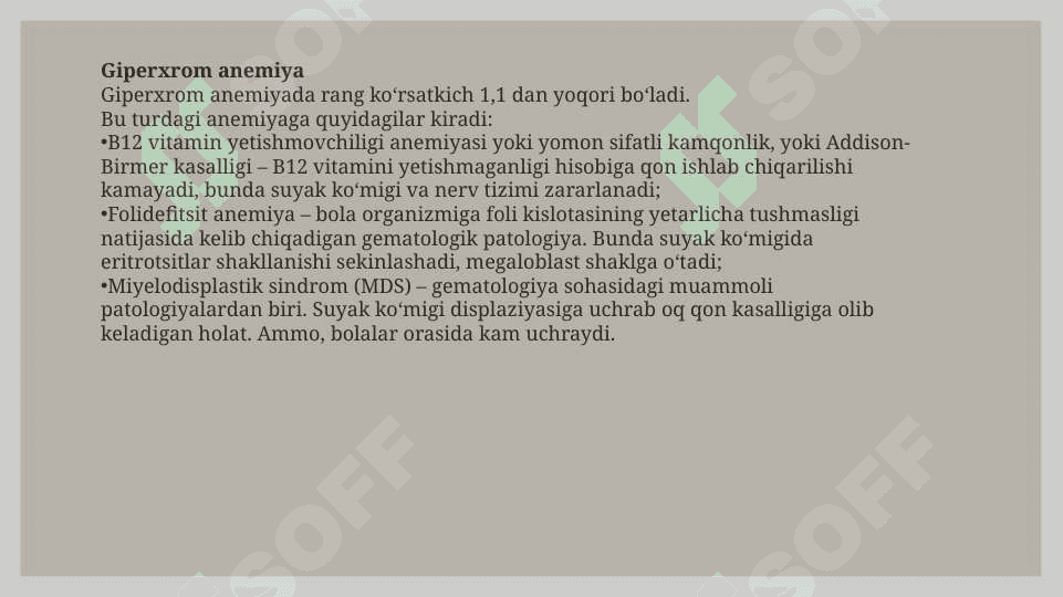 Bolalarda kamqonlik anemiya 8