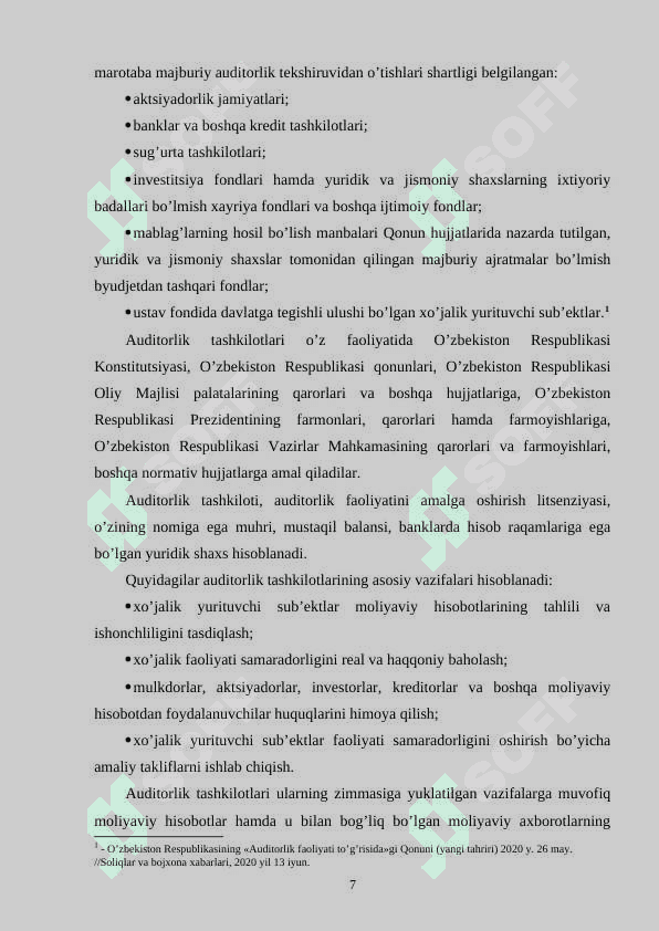 AUDITORLIK TEKSHIRUVLARI JARAYONIDA BUXGALTERIYA HISOBI VA ICHKI NAZORAT TIZIMINI BAHOLASH 6