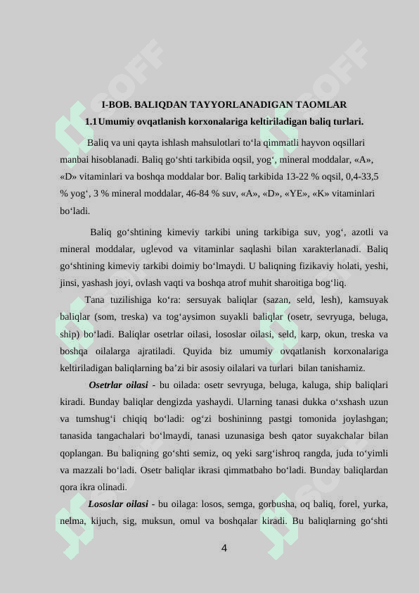 Baliqdan taomlar tayyorlashni o’rganish. 4