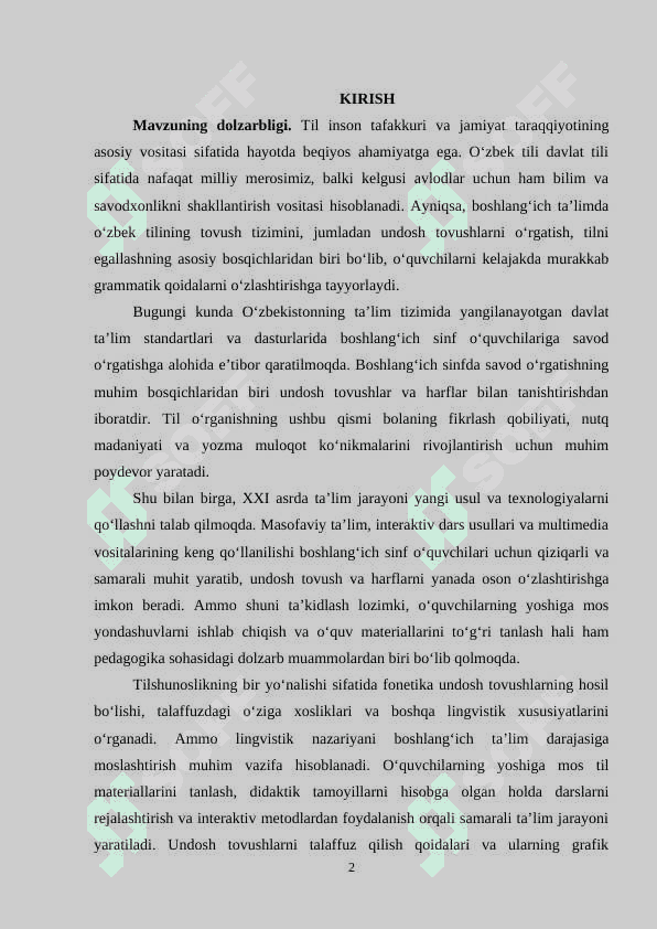 KURS ISHI 2
