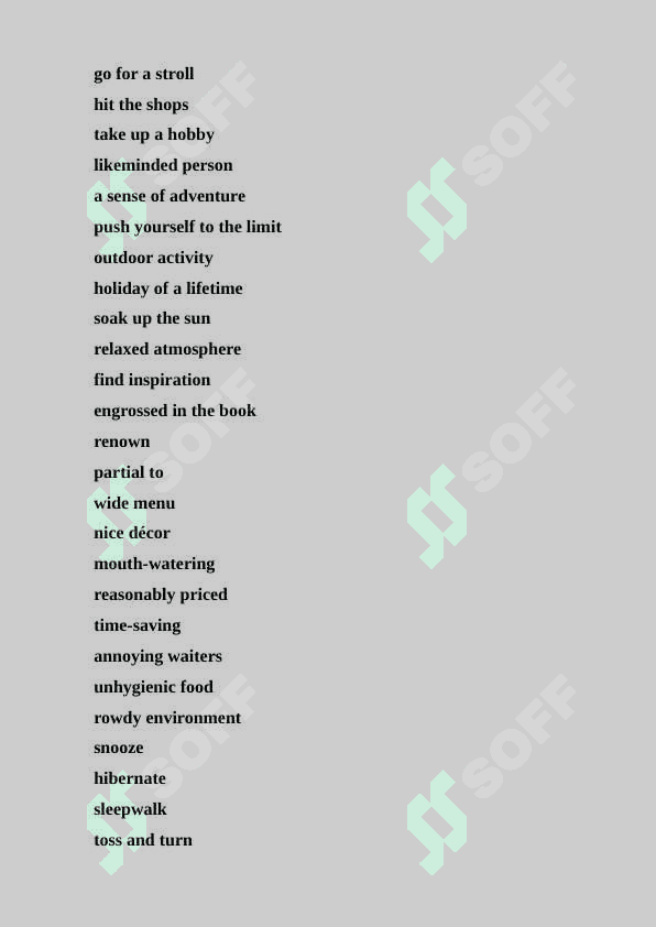 Idioms for speaking 2