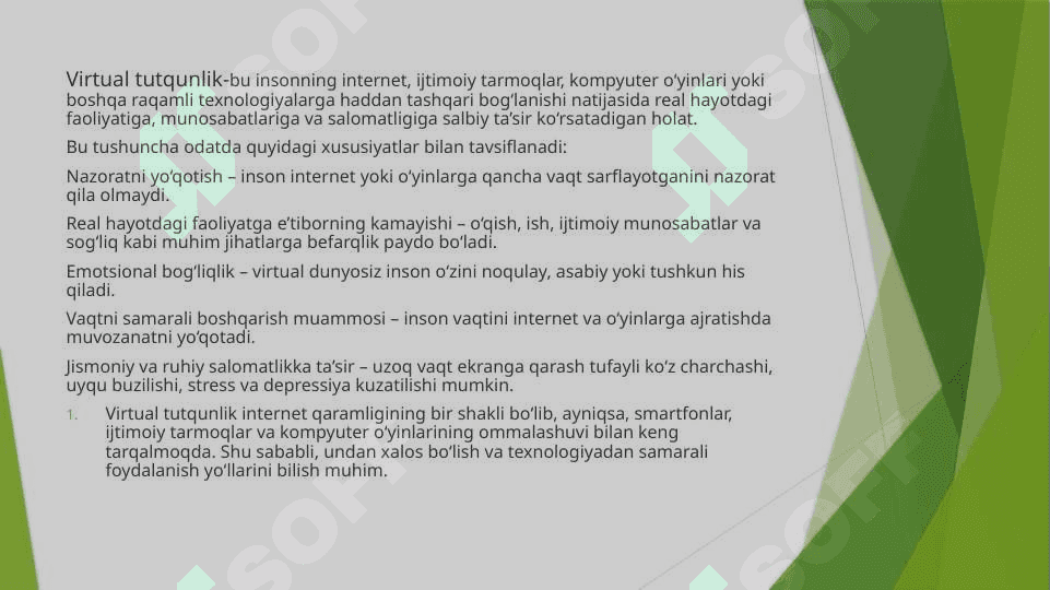 Virtual tutqunlikka qarshi kurash 3