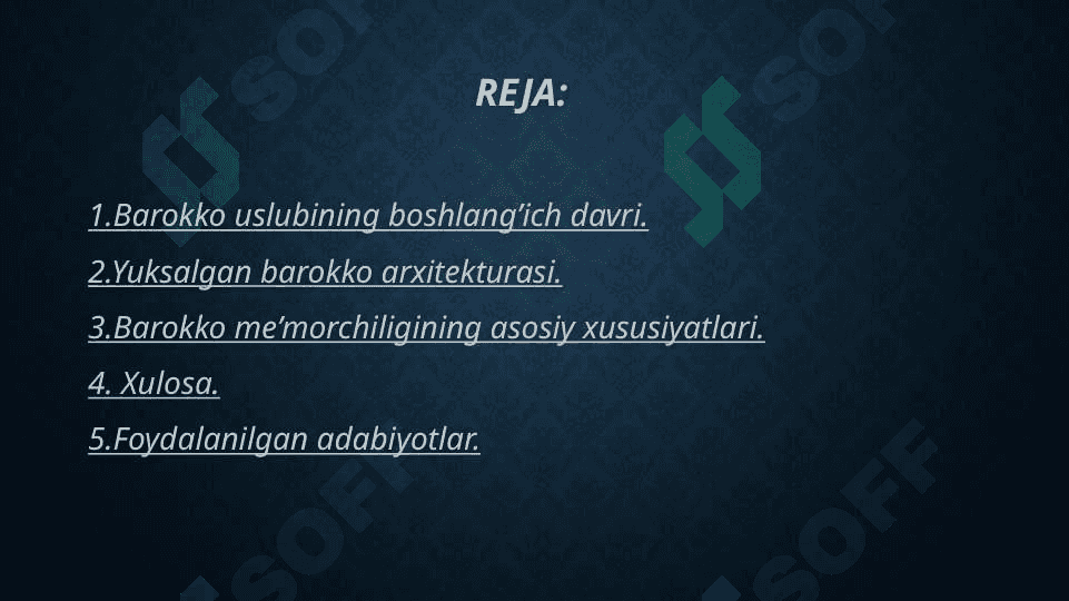 Barokko uslubi 2