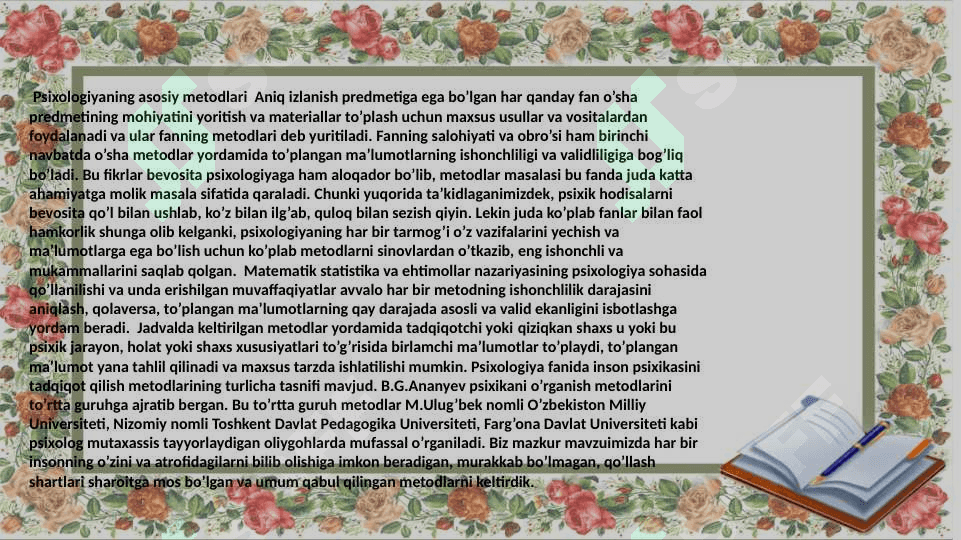 Psixologik metodlar 3