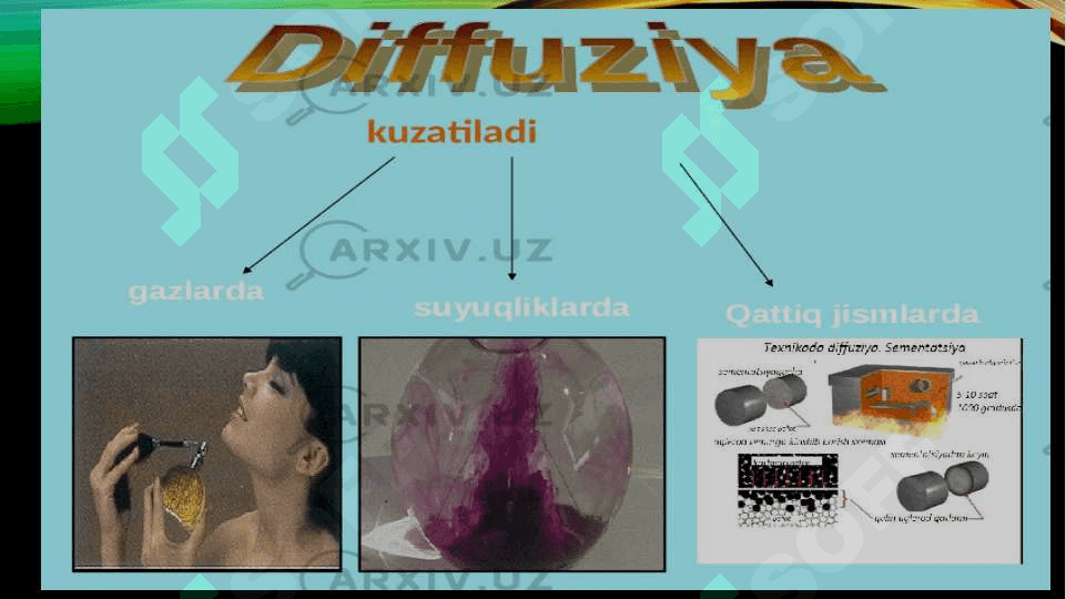 Diffuziya hodisasi 4