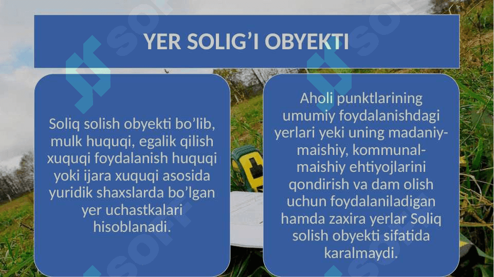 Soliq va Soliqa tortish fanidan mustaqil ishi 5