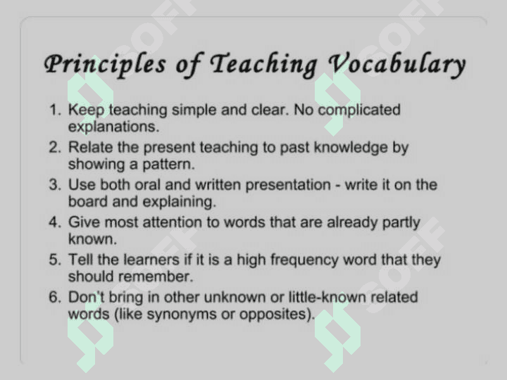 teaching vocabulary in context 6