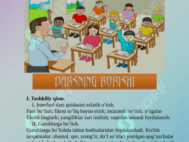 So'z va so'z tarkibi.( Taqdimot) Dars ishlanma 7