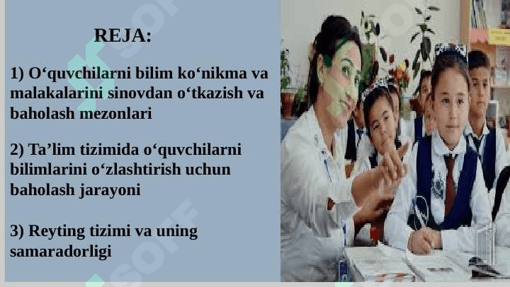 Boshlangʻich sinf oʻquvchilarining bilim, koʻnikma va malakalarini tekshirish uchun materiallar tayyorlash 3
