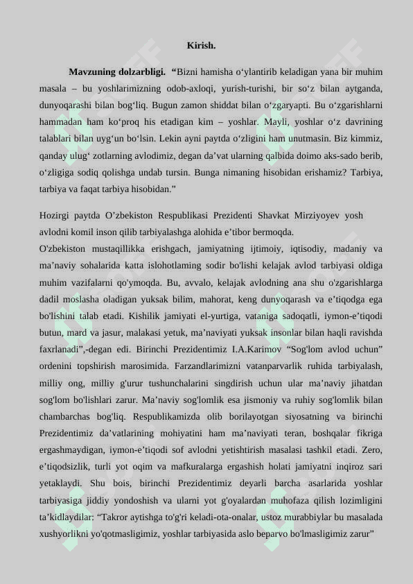 Maktabgacha yoshdagi bolalarni tarbiyalashda xalq maqollarining ahamiyati. 2