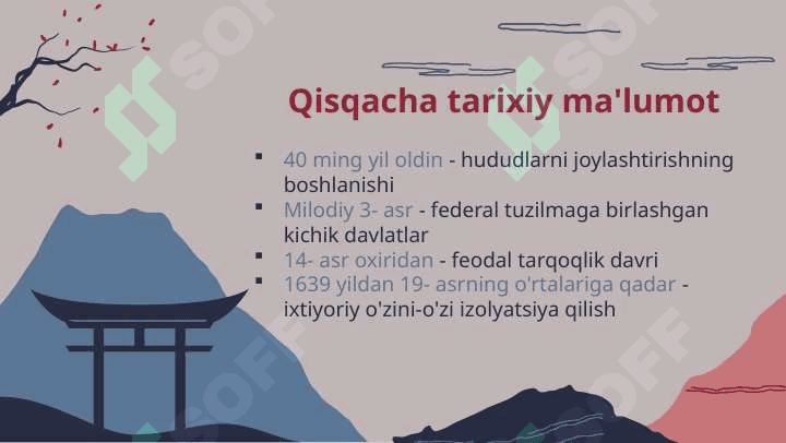 YAPONYA IQTISODIYOTI 2