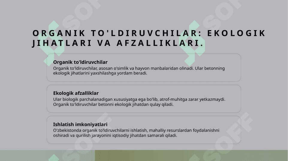 Beton to'ldiruvchini turlari 4