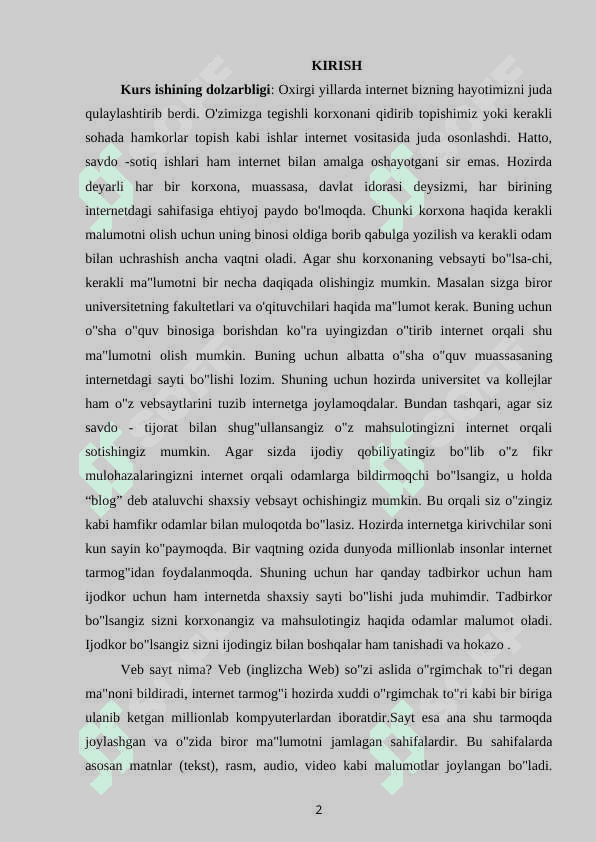 MACROMEDIA DREAMWEAVER DASTURI 2