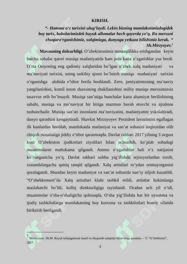 Madaniy va musiqiy xayot O'zbek xalq ijodining tarixiy rivoji 3
