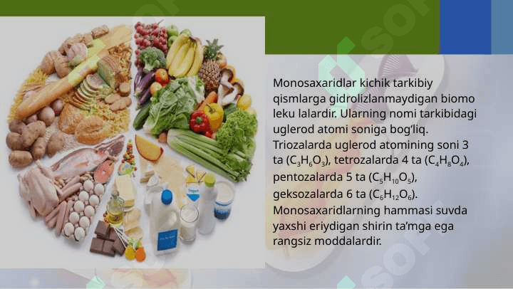 Uglevodlar va lipidlar. 6