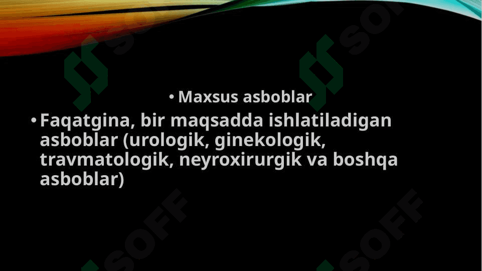 Jarrohlik asboblari 4