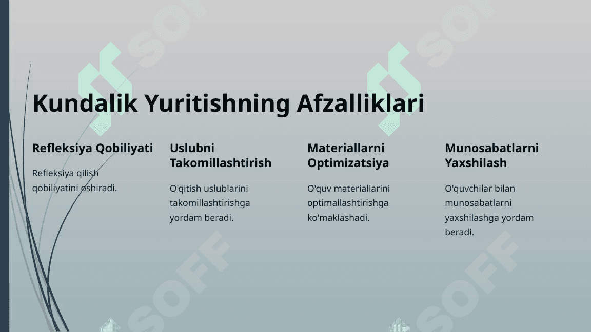 Chet tili oʻqituvchisi kundaligini yuritish 3