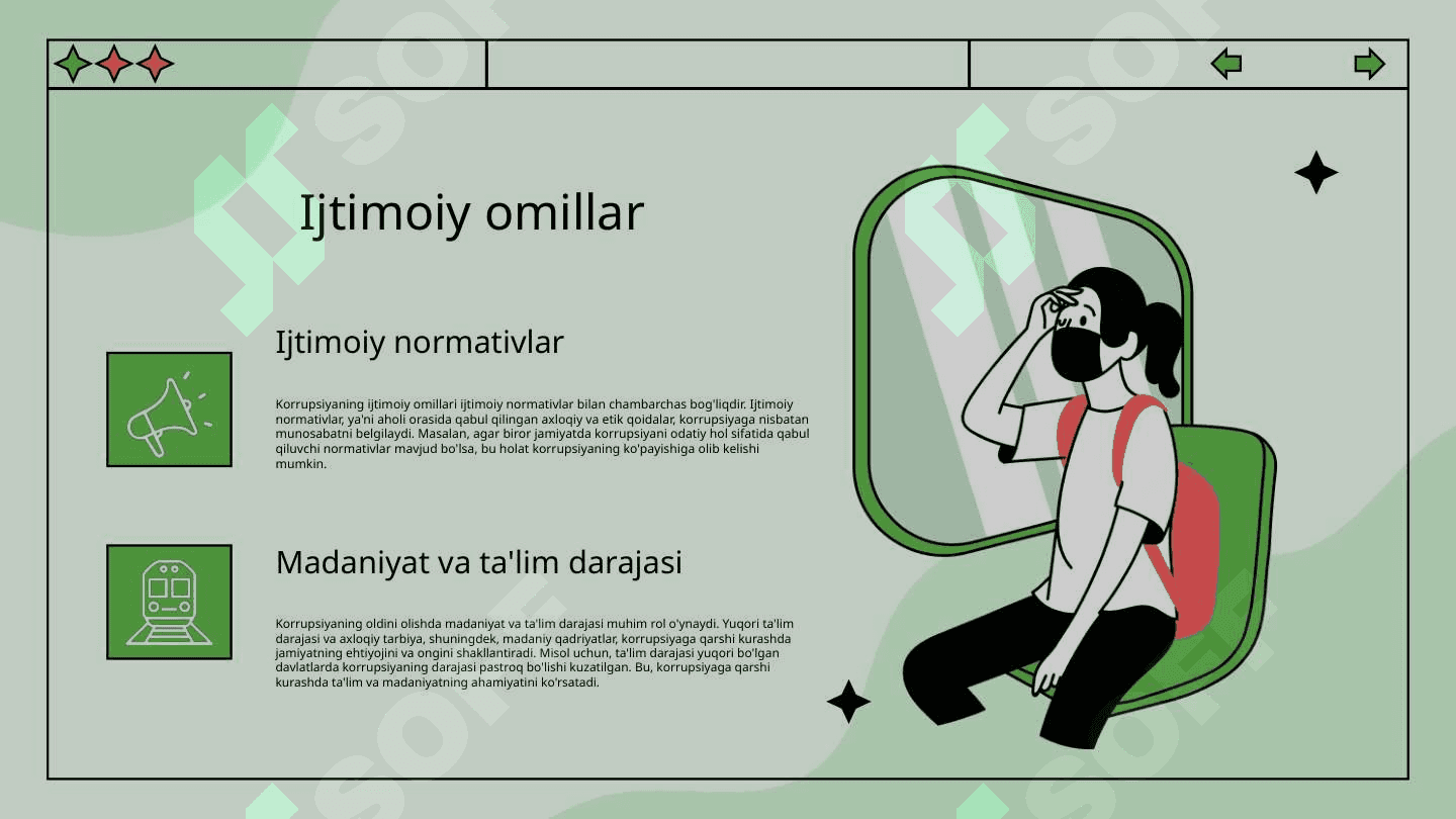 Korrupsiya jinoyatchiligining kriminologik tavsifi va oldini olish 5