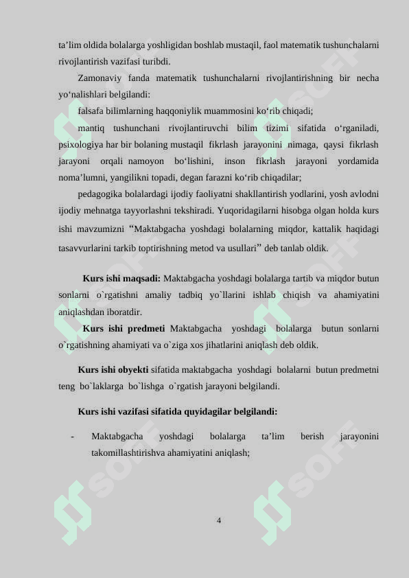 maktabgacha yoshdagi bolalarning miqdor, kattalik haqidagi tasavvurlarini tarkib toptirishning metod va usullari 4
