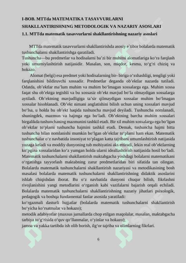 mtt maktabga tayyorlov guruhlarida matematika mashgulotlarini otkazish 6