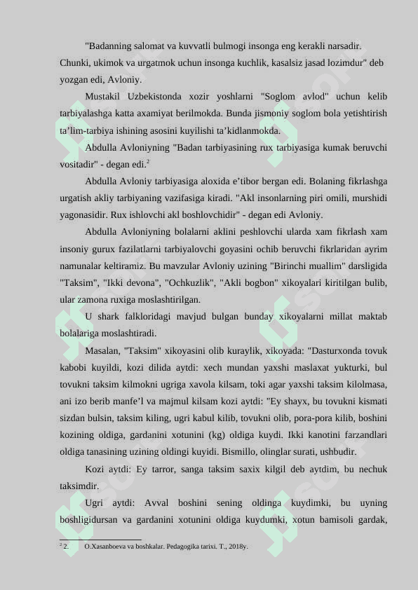 Abdulla Avloniy asarlarida tarbiya mazmuni 7