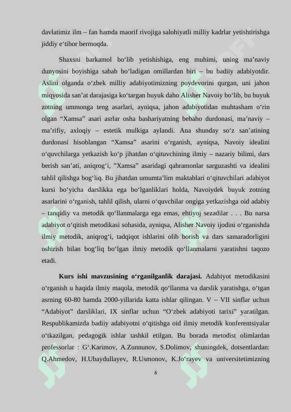 Alisher Navoiyning “Farhod va Shirin” dostonini multimedialar yordamida o’rganish 6