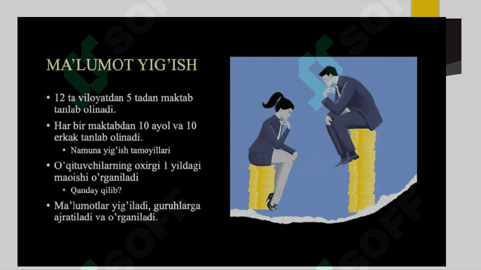 GIPOTEZA VA ULARNI TEKSHIRISH 8