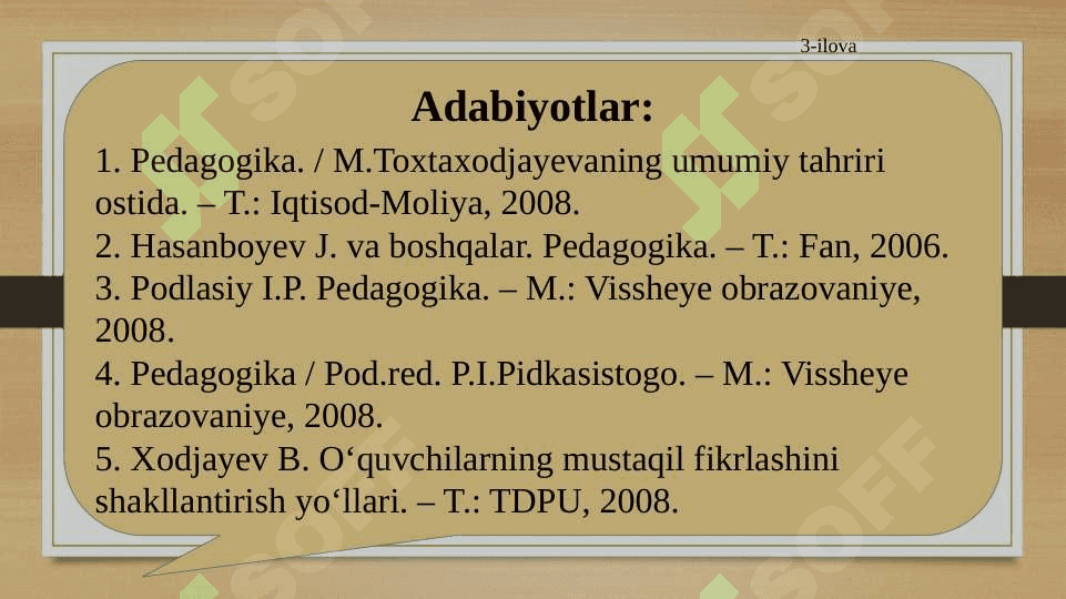 Ta’lim metodlari 3